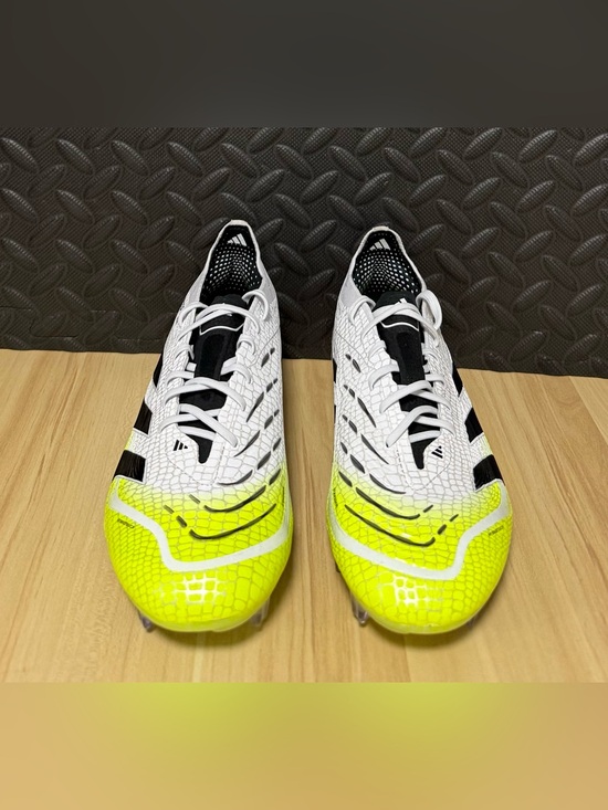 Adidas Predator Elite FG Soccer Cleats JI1082 White Lucid Lemon Mens Size 7 main image 5